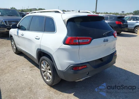 2015 Jeep Cherokee Limited from USA, damaged, VIN 1C4PJLDB9FW566768